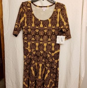 Lularoe Nicole Dress, Size XL (Fits18-20) NWT